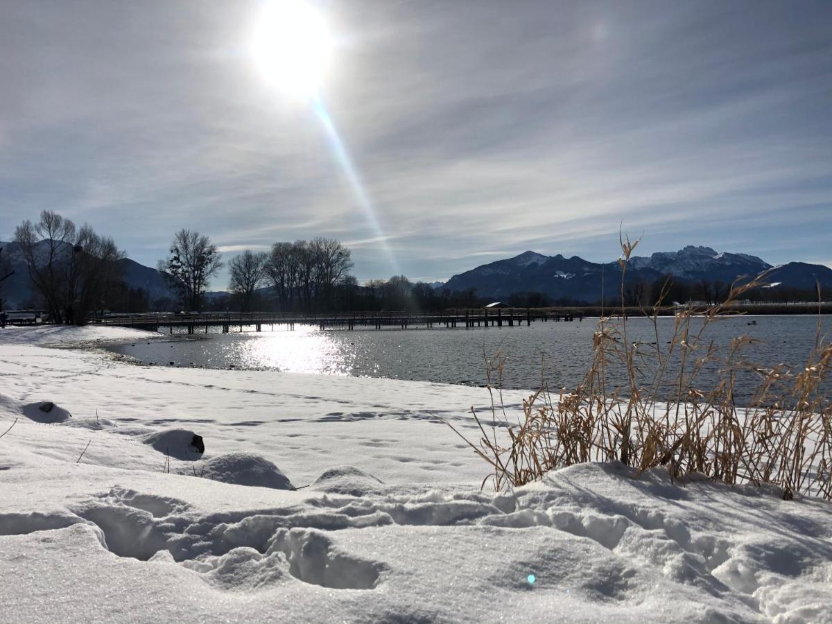 Ad Fontes Suite Mit Bergblick & Sauna Übersee Exterior foto